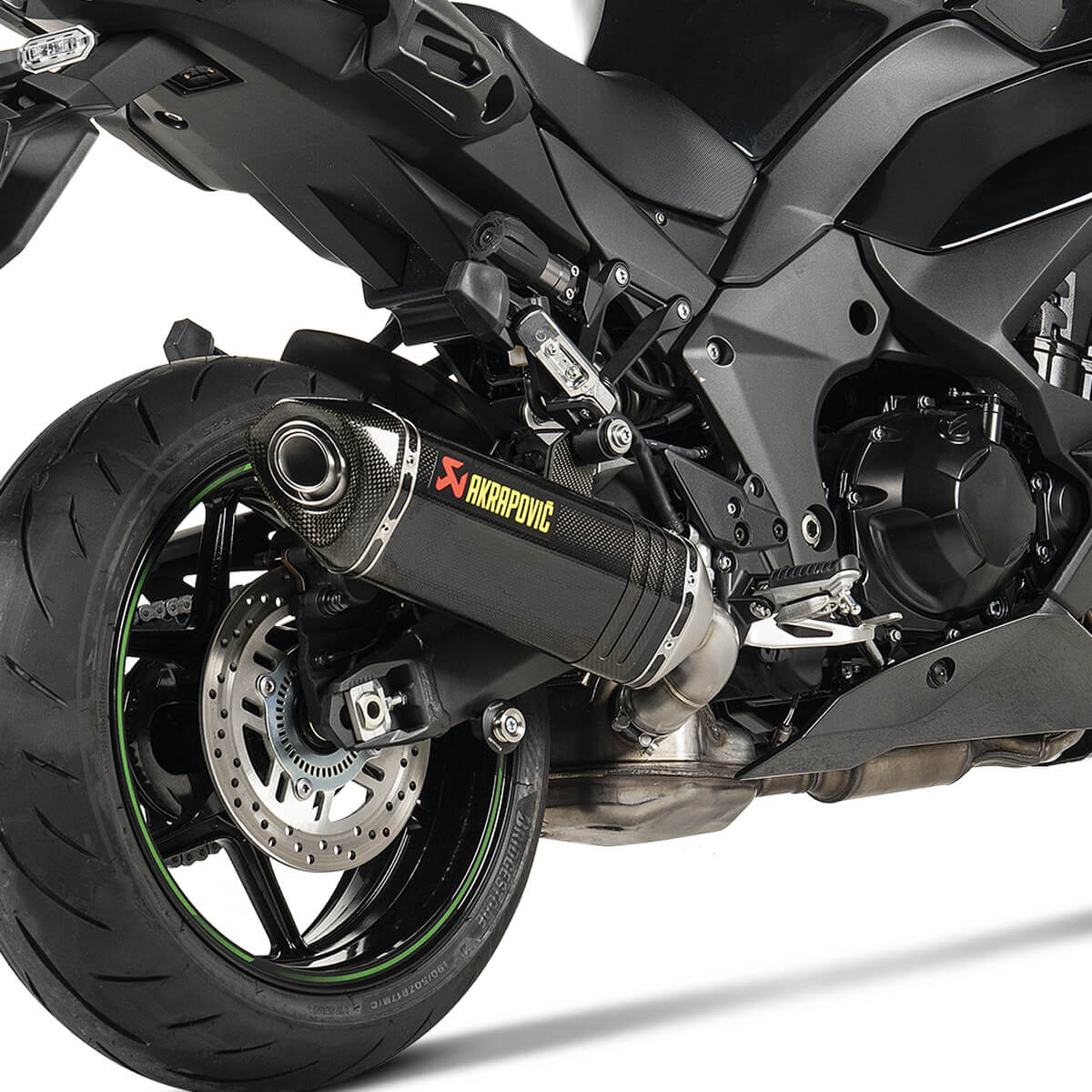 Akrapovic Slip-on Line Exhaust, Carbon for Kawasaki Ninja 1000SX