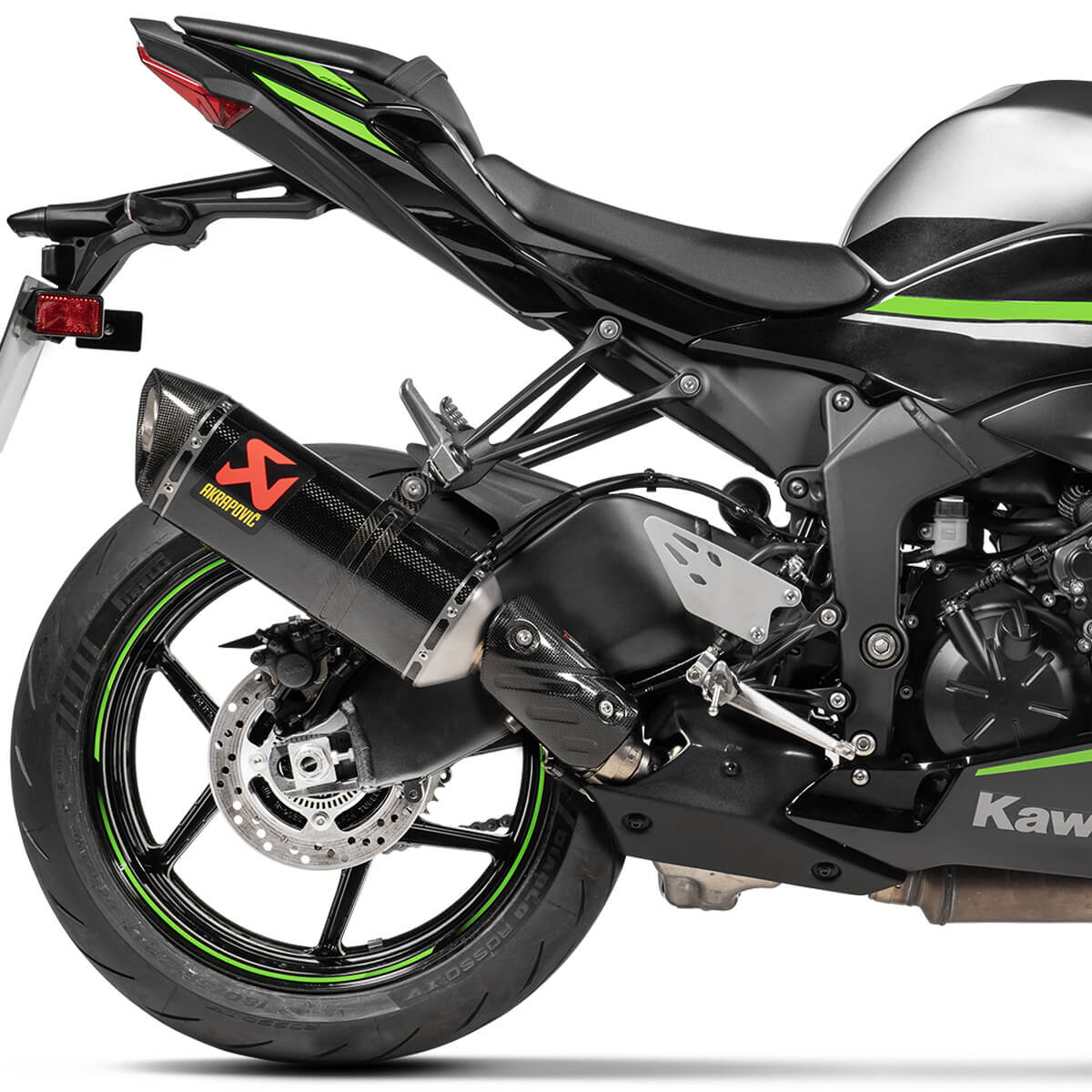 Akrapovic carbon exhaust 価格引き下げ Akrapovic Slip-On Exhaust Kawasaki Ninja ZX-4RR 2023-2026 Carbon