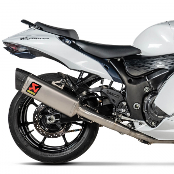 view Akrapovic Racing Line Exhaust System, Titanium for Suzuki GSX-1300R Hayabusa 2025+