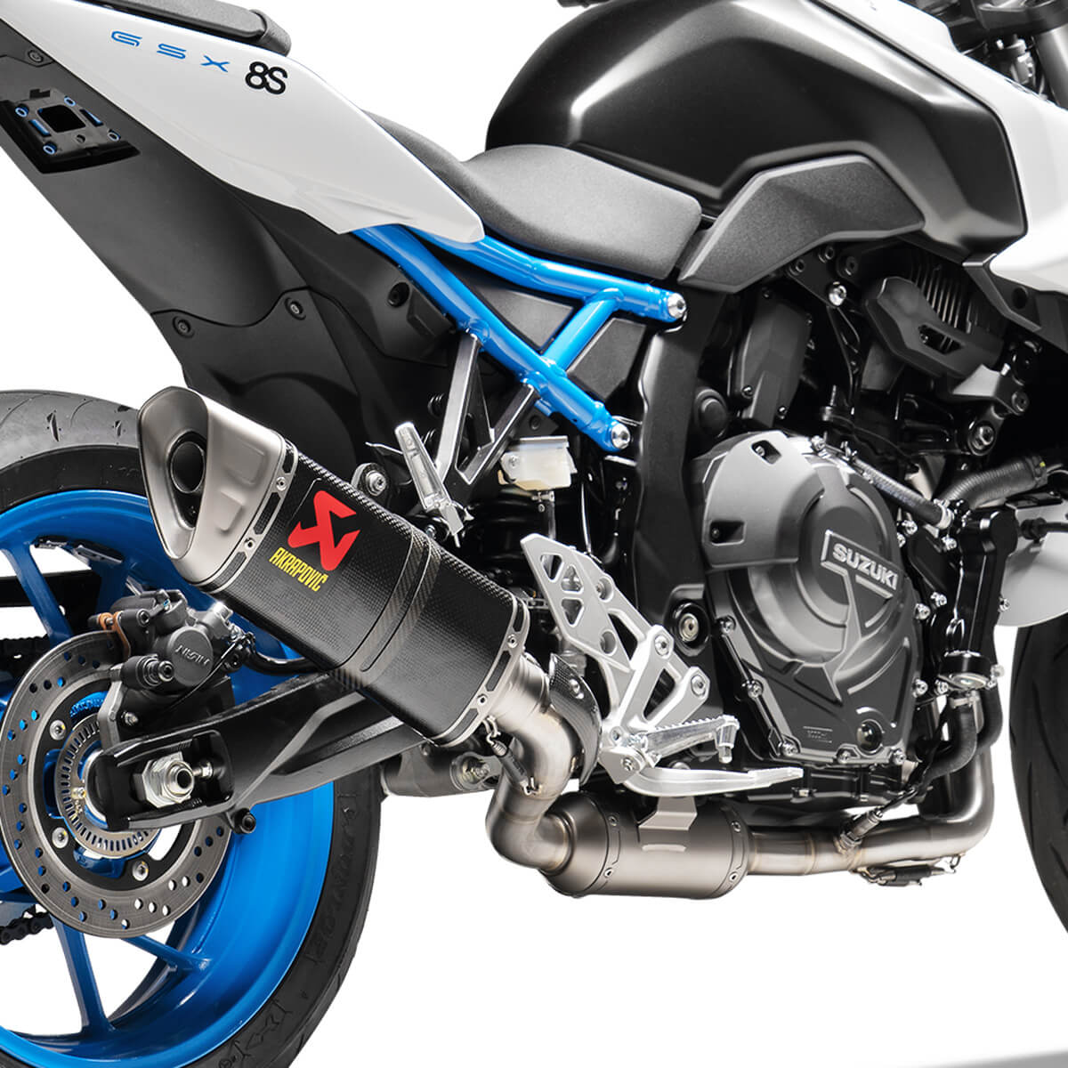Akrapovic Racing Line Exhaust System, Carbon Fiber for Suzuki GSX