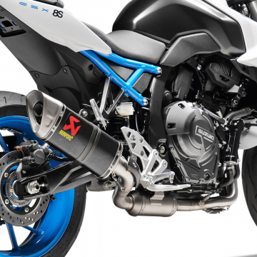 view Akrapovic Racing Line Exhaust System, Carbon Fiber for Suzuki GSX-8 S/R/T/TT 2025+