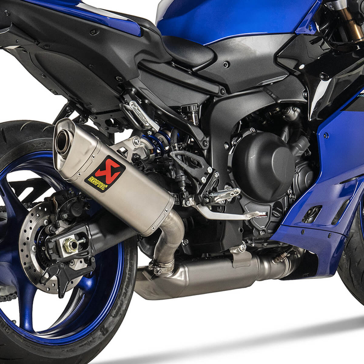 Akrapovic Racing Line Exhaust System, Titanium for Yamaha YZF-R9