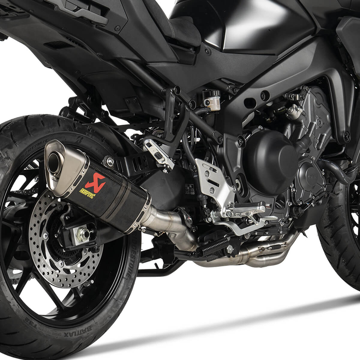 TRACER9GT AKRAPOVIC カーボン レーシングライン マフラー