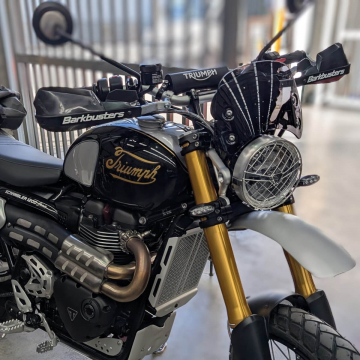 view Barkbusters Aluminum Bar Handguards for Triumph Scrambler 1200XE 2024+