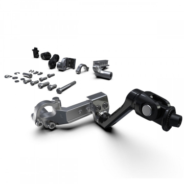 view Goldstrike 60320 3-Way Adjustable Highway Peg Mounts, Black for Honda Goldwing 2018+