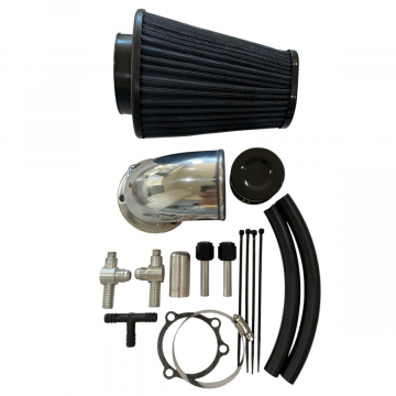 ForceWinder XR2 Buell FI P Air Intake, Polished for Buell X1 & S3 (1999-2002)