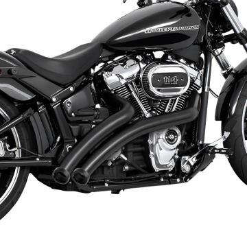 view Freedom Performance RRBK-STRGBK Radical Radius Exhaust for Harley Softail '18-'24
