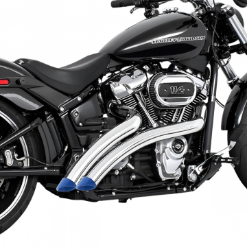 view Freedom Performance CHR-SLHGB Radical Radius Exhaust for Harley Softail '18-'24