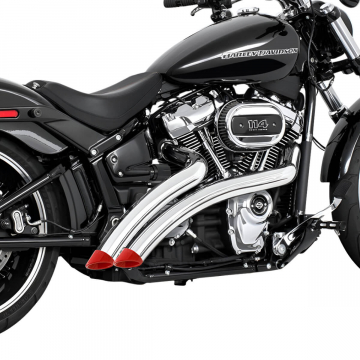 view Freedom Performance CHR-SLHGRD Radical Radius Exhaust for Harley Softail '18-'24