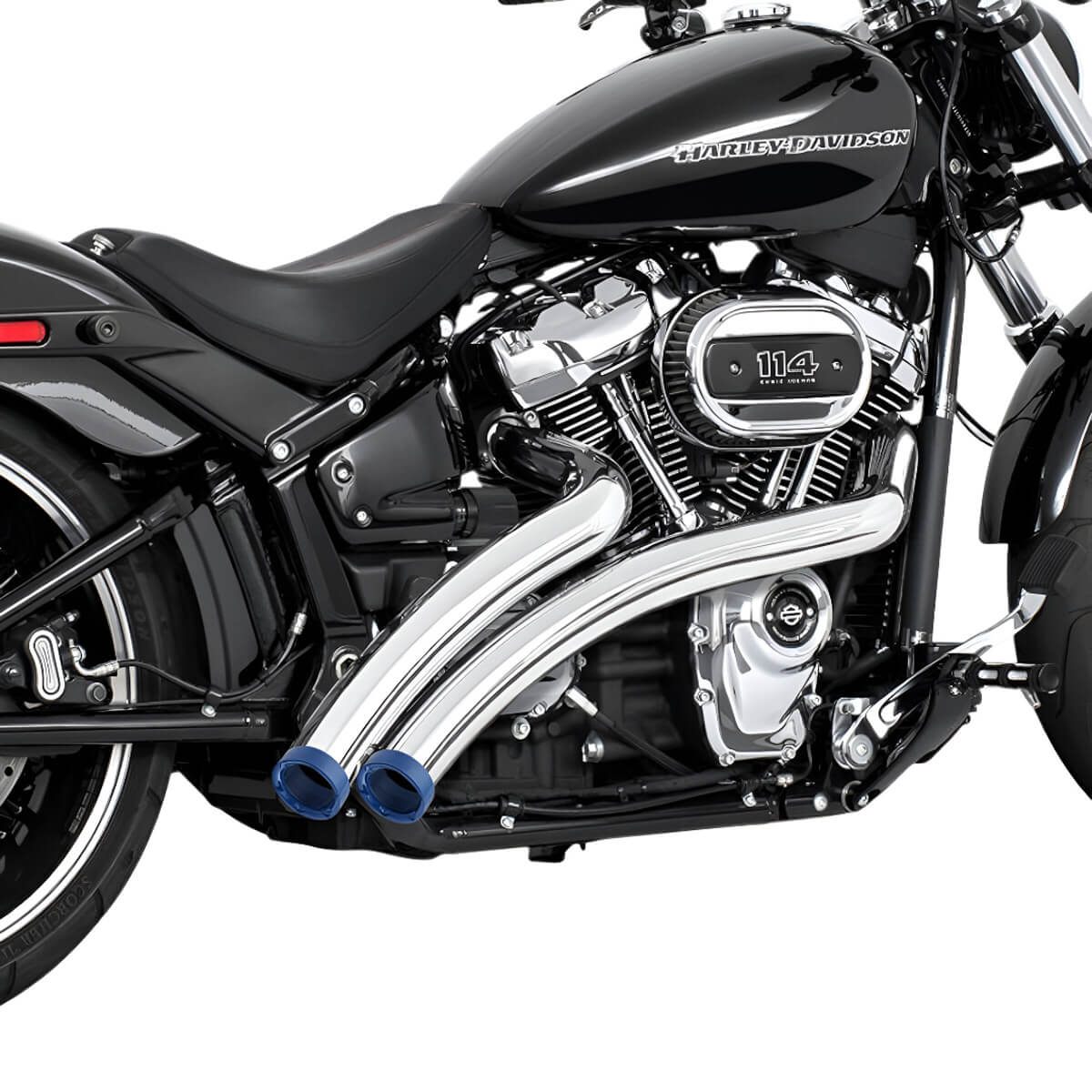 Freedom Performance CHR-STRGB Radical Radius Exhaust for Harley Softail ...