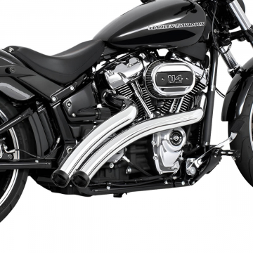 view Freedom Performance CHR-STRGBK Radical Radius Exhaust for Harley Softail '18-'24