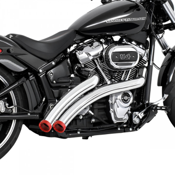 view Freedom Performance CHR-STRGRD Radical Radius Exhaust for Harley Softail '18-'24