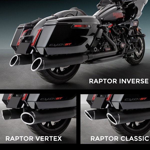 3 version of Raptor Slip-ons are shown, Raptor Inverse, Raptor Classic & Raptor Vertex