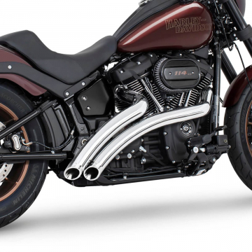 view Freedom Performance HD00707 Radical Radius Exhaust for Harley Softail '18-'24