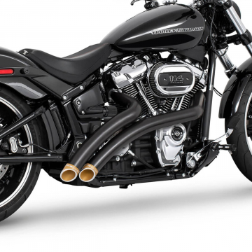 view Freedom Performance HD01725 Radical Radius Exhaust for Harley Softail '18-'24