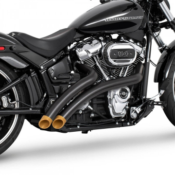 view Freedom Performance HD01726 Radical Radius Exhaust for Harley Softail '18-'24