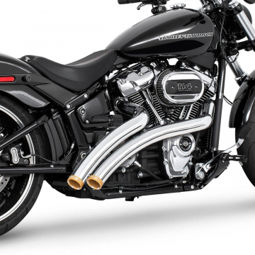 view Freedom Performance HD01727 Radical Radius Exhaust for Harley Softail '18-'24