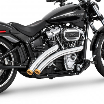 view Freedom Performance HD01728 Radical Radius Exhaust for Harley Softail '18-'24