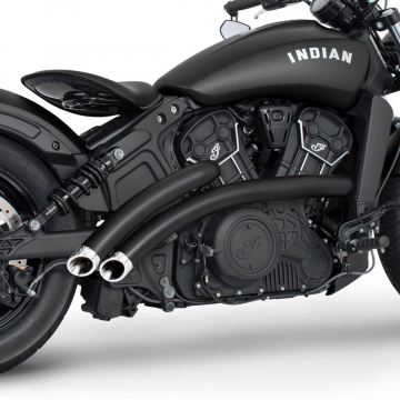 view Freedom Performance IN00344 Radical Radius Exhaust for Indian Scout '14-'24