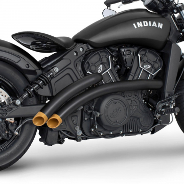 view Freedom Performance IN00348 Radical Radius Exhaust for Indian Scout '14-'24