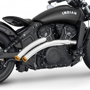 view Freedom Performance IN00350 Radical Radius Exhaust for Indian Scout '14-'24