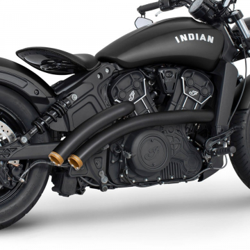 view Freedom Performance IN00351 Radical Radius Exhaust for Indian Scout '14-'24