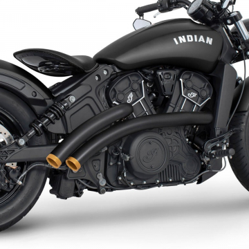 view Freedom Performance IN00352 Radical Radius Exhaust for Indian Scout '14-'24