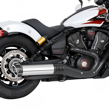view Freedom Performance IN00554 4" Slip-on Exhaust for Indian Scouts 2025+