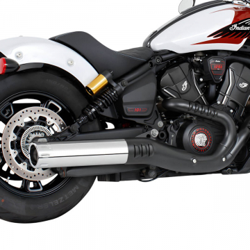 view Freedom Performance IN00557 4" Slip-on Exhaust for Indian Scouts 2025+