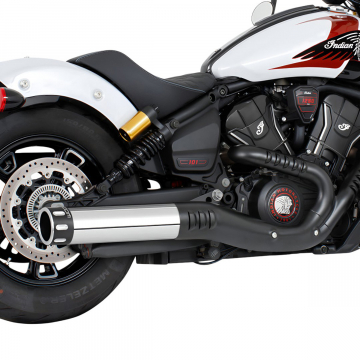 view Freedom Performance IN00558 4" Slip-on Exhaust for Indian Scouts 2025+
