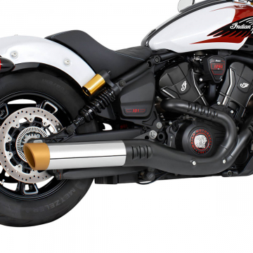view Freedom Performance IN00564 4" Slip-on Exhaust for Indian Scouts 2025+