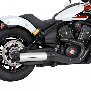 view Freedom Performance IN00569 4" Slip-on Exhaust for Indian Scouts 2025+
