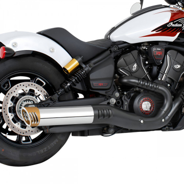 view Freedom Performance IN00571 4" Slip-on Exhaust for Indian Scouts 2025+