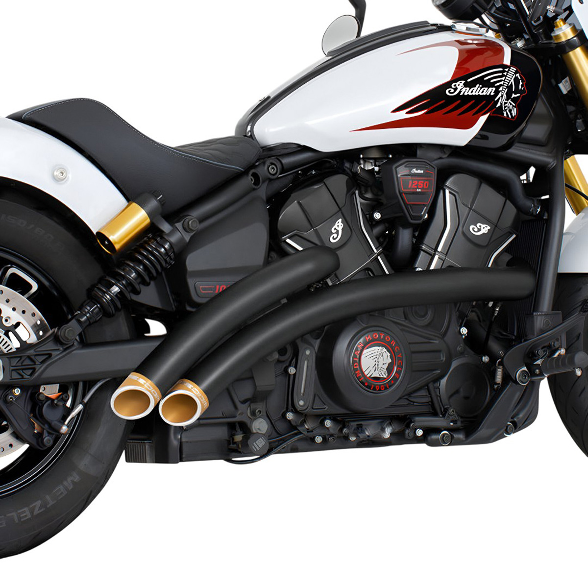 Indian Scout Bobber Exhaust Upgradenull