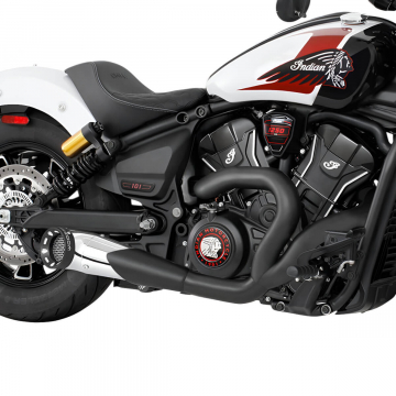 view Freedom Performance IN00697 4.5" 2-1 Turn-Out Exhaust for Indian Scouts 2025+