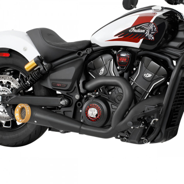 view Freedom Performance IN00724 4.5" 2-into-1 Turn-Out Exhaust for Indian Scouts 2025+