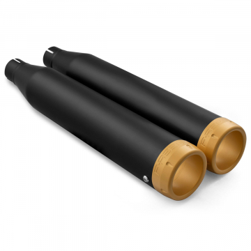 view Freedom Performance NTSOBK-SIGGD 3.25" Slip-on Exhausts for Harley Softail 2018+