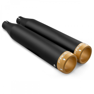 view Freedom Performance NTSOBK-SIGSCPGD 3.25" Slip-on Exhausts for Harley Softail 2018+