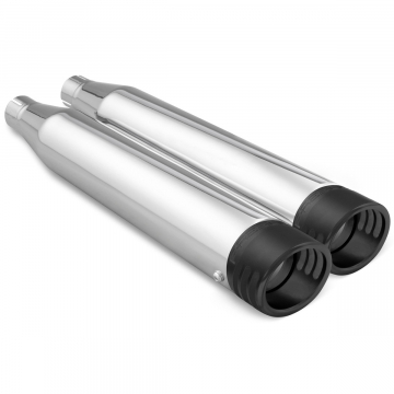 view Freedom Performance NTSOCR-RACBK 3.25" Slip-on Exhausts for Harley Softail 2018+