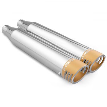 view Freedom Performance NTSOCR-RACSCPGD 3.25" Slip-on Exhausts for Harley Softail 2018+