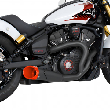 view Freedom Performance S101-SHBLK-CODO 4.5" 2-1 Shorty Exhaust for Indian Scouts 2025+