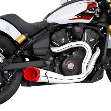 view Freedom Performance S101-SHCHR-COGRD 4.5" 2-into-1 Shorty Exhaust for Indian Scouts 2025+