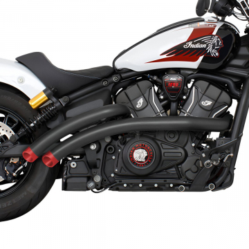 view Freedom Performance S101RR-BK-SLHGRD Radical Radius Exhaust for Indian Scouts 2025+