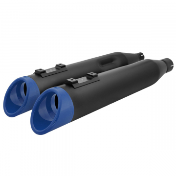 view Freedom Performance BK-SLHGB 4.5" Slash Raptor Slip-ons for Harley Touring 2017+