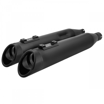 view Freedom Performance BK-SLHGBK 4.5" Slash Raptor Slip-ons for Harley Touring 2017+