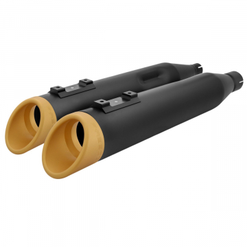 view Freedom Performance BK-SLHGD 4.5" Slash Raptor Slip-ons for Harley Touring 2017+