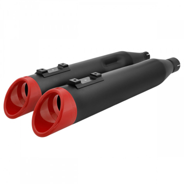 view Freedom Performance BK-SLHGRD 4.5" Slash Raptor Slip-ons for Harley Touring 2017+