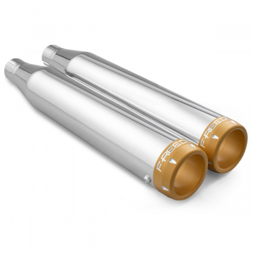 view Freedom Performance WTSOCR-SIGSCPGD 3.25" Slip-on Exhausts for Harley Softail 2018+