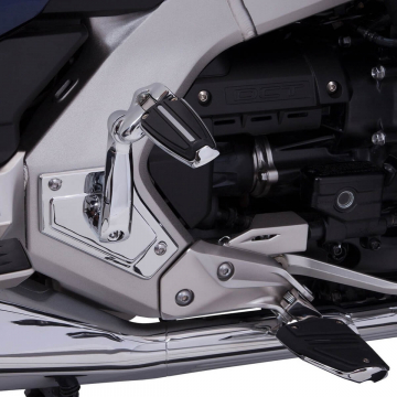 view Goldstrike 68200 Adjustable Passenger Peg Mounts, Chrome for Honda Goldwing 1800 2018+