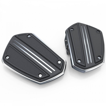 view Goldstrike 68301 Twin Rail Floorboards w/o Adapter, Chrome Honda Goldwing 1800 2018+